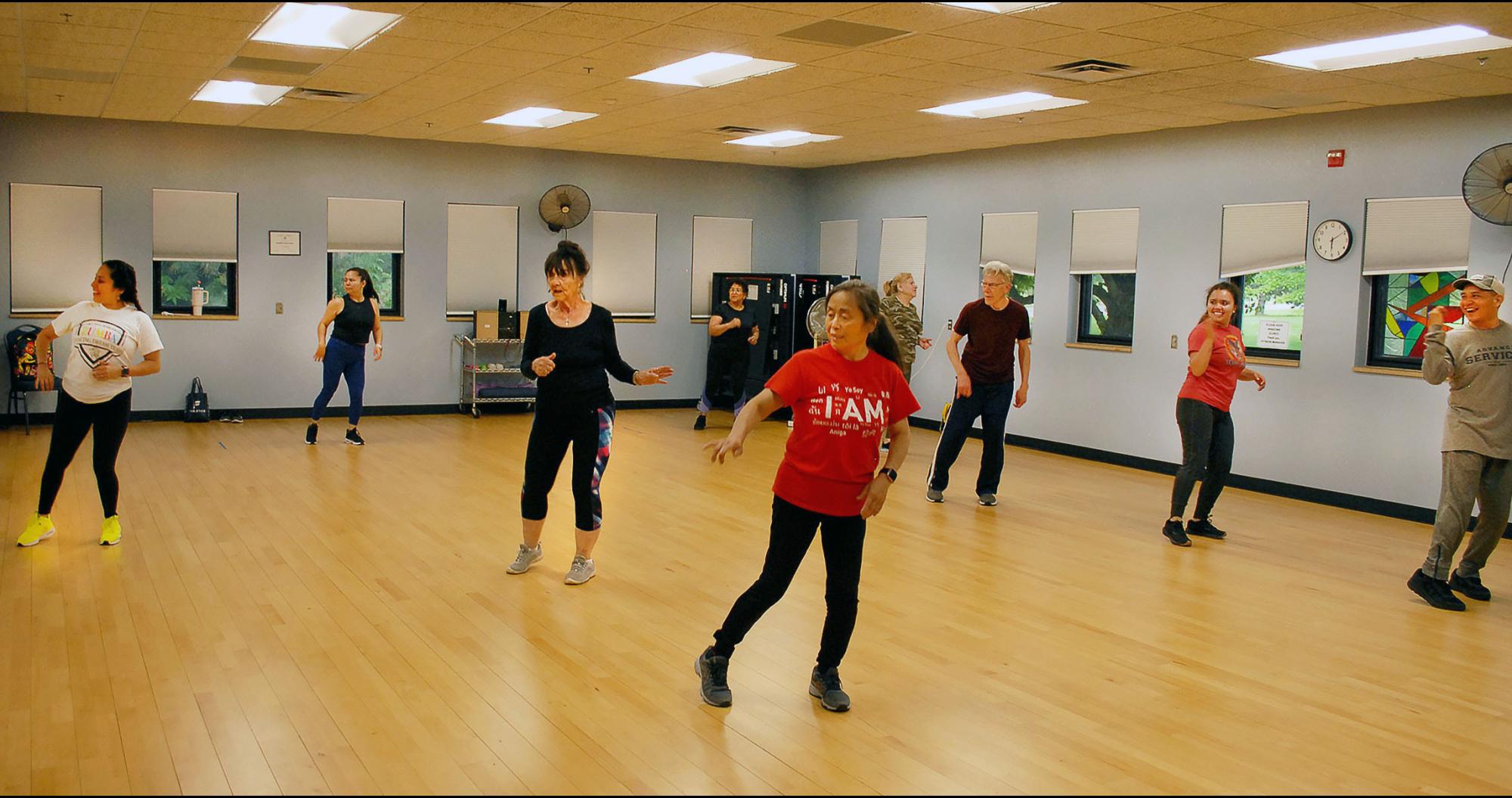 Zumba God class with Maribel