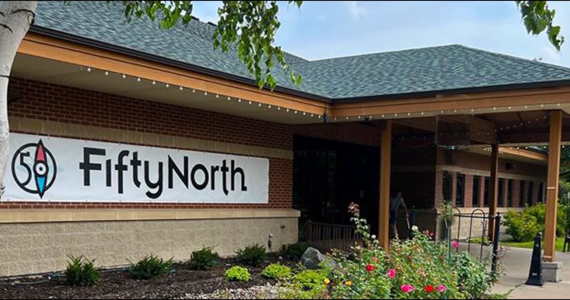 Front view of FiftyNorth entrance